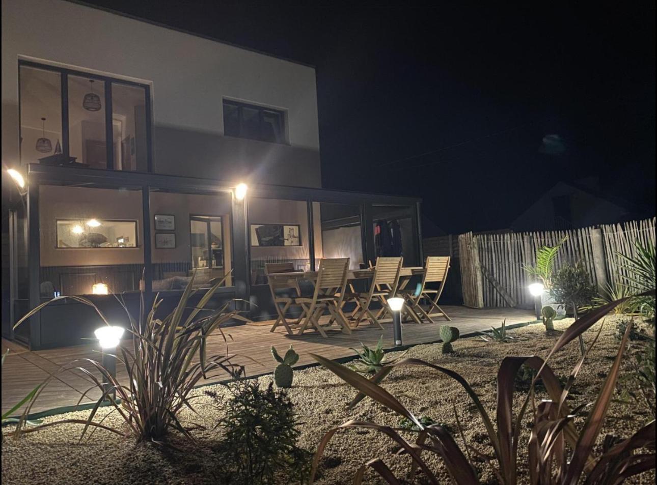 Вилла Face Aux Isles Saint-Marcouf Экстерьер фото